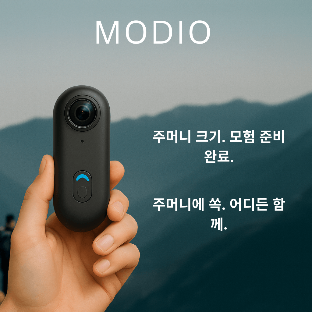 MODIO 미니 바디 액션 카메라