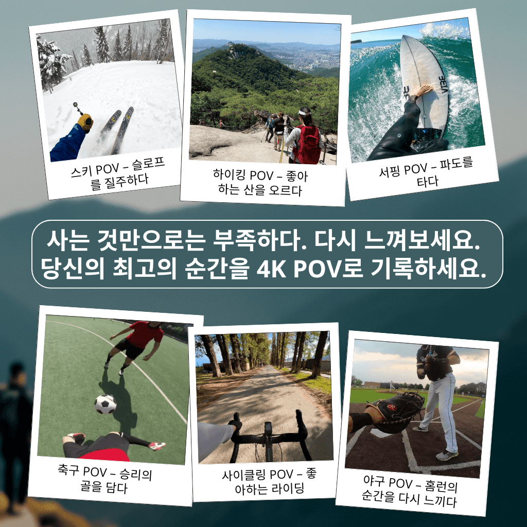 MODIO 미니 바디 액션 카메라